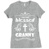 I Am One Blessed Granny Ladies Fitted T-Shirt