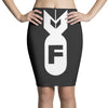 f bomb Pencil Skirts