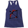 sagittarius rose Racerback Tank