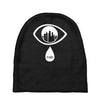 m83 midnight city eye design Baby Beanies