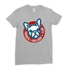 french bulldog club Ladies Fitted T-Shirt