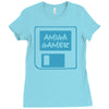 amiga inspired Ladies Fitted T-Shirt