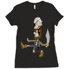pirate ninja zombie w i p Ladies Fitted T-Shirt