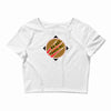 do not touch me Crop Top