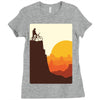 break on the mountain Ladies Fitted T-Shirt
