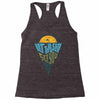 let the sea, set you free Racerback Tank