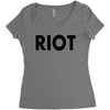 Riot Women's Triblend Scoop T-shirt