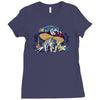 stoned in wonderland Ladies Fitted T-Shirt
