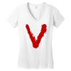 the new series visitors Women's V-Neck T-Shirt