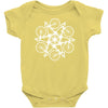 rltw bicycle circle kaleidospoke Baby Onesie