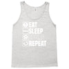 eat sleep spurs Tank Top