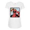 bang pop art Maternity Scoop Neck T-shirt