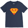 with superman vw logo V-Neck Tee