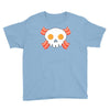 Bacon Egg Skull Youth Tee