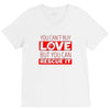 you cant buy love but you can rescue it V-Neck Tee