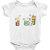 seasons greetings Baby Onesie