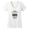 Good Looking Childcare Worker Doesnt Get Better Than Women's V-Neck T-Shirt