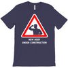 body under construction road sign T-Shirt