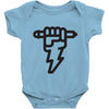pencil lightning Baby Onesie