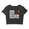 bears beets battlestar galactica Crop Top