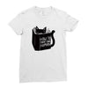 how to train your human Ladies Fitted T-Shirt