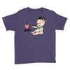 Cute Baby Painter's Mom Love Youth Tee