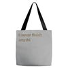 I Never Finish Anything Tote Bags