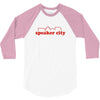 speaker city 3/4 Sleeve Shirt