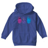 Colorful Cats Youth Hoodie