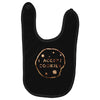 i accept cookies brown Baby Bibs