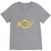 gold fish V-Neck Tee