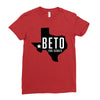 Beto For Senate Texas Map Ladies Fitted T-Shirt
