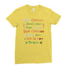 maybe christmas Ladies Fitted T-Shirt