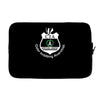 cia badge cider imbibing anarchist with badge Laptop sleeve