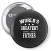 worlds greatest farter funny fathers day Pin-back button