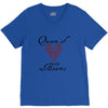 hearts queen of hearts V-Neck Tee