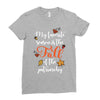 my favorite season is the fall of the patriarchy Ladies Fitted T-Shirt