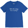 where are u now that i need u funny V-Neck Tee