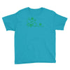 thc pot leaf molecule Youth Tee