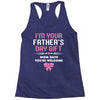 I'm Your Father's Day Gift Mom Says You're Welcome Girl Racerback Tank