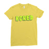 bored Ladies Fitted T-Shirt