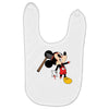 zombie mickey Baby Bibs