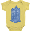 relative dimensions Baby Onesie