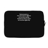 quote mining Laptop sleeve