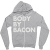 body by bacon Zipper Hoodie
