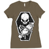 skate until the end Ladies Fitted T-Shirt