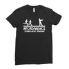 necrophiliacs zombies worst nightmare funny comic horror undead Ladies Fitted T-Shirt