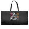 peace love rabbits Weekender Totes