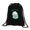 made for each other Drawstring Bags