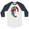 color bird 3/4 Sleeve Shirt